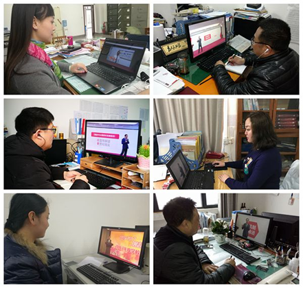 汉中职业技术学院团委组织参与2017年度学校共青团网络视频工作会